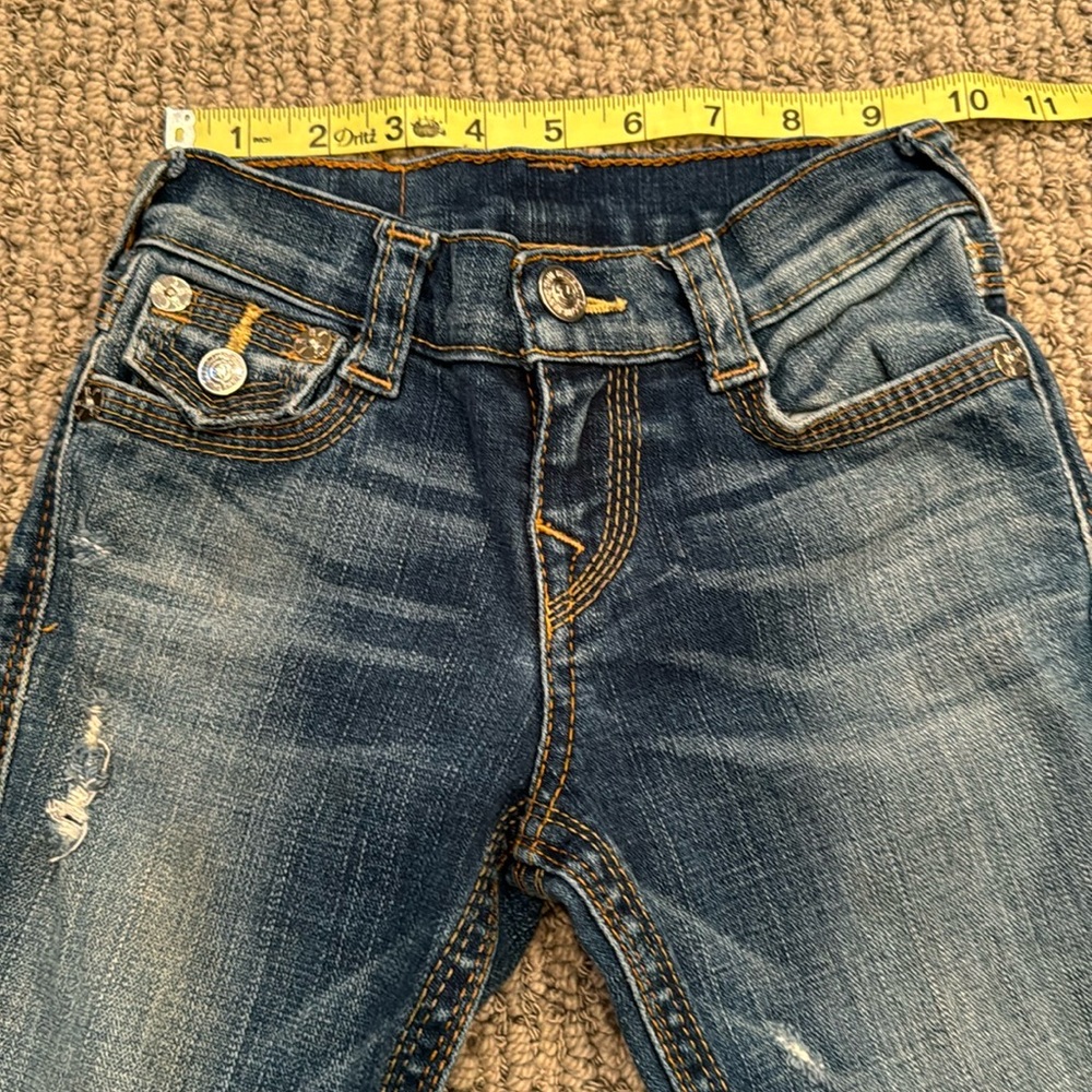 Youth size 5 flare True Religion jeans